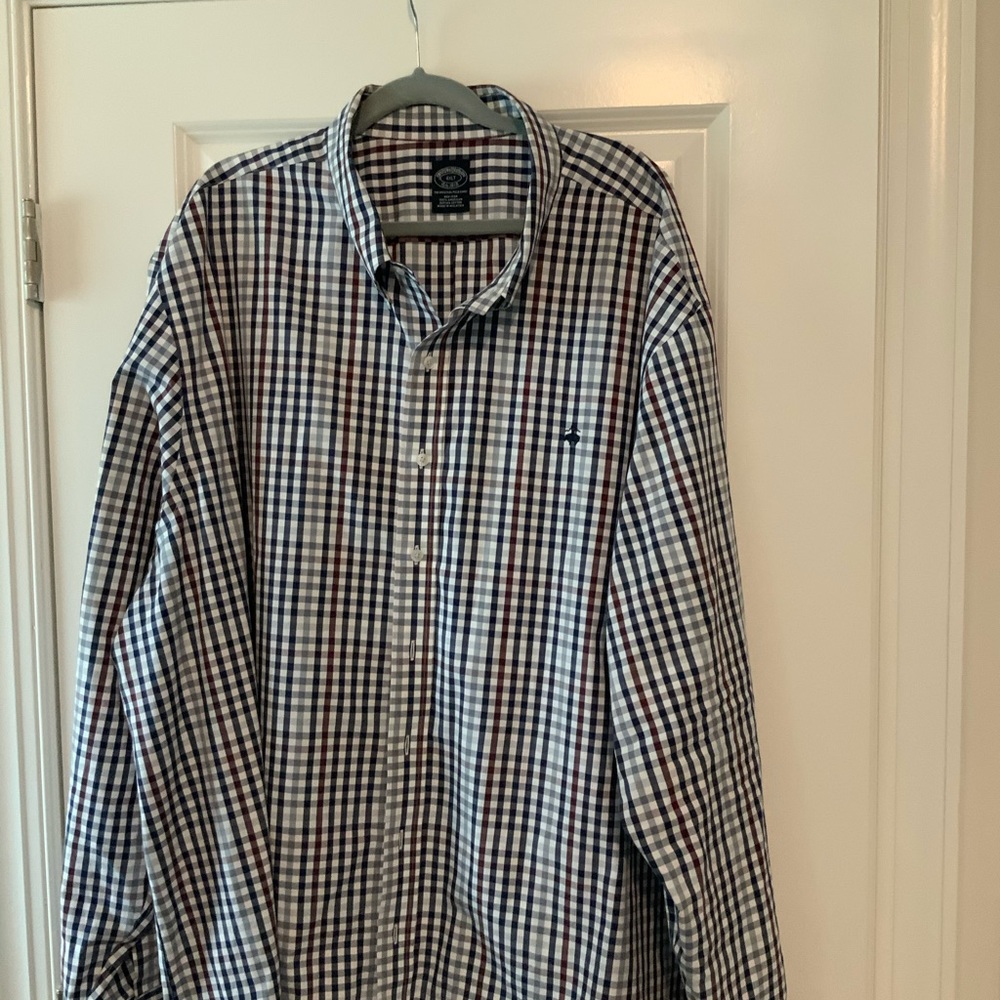Multi color shirt by brooks brothers